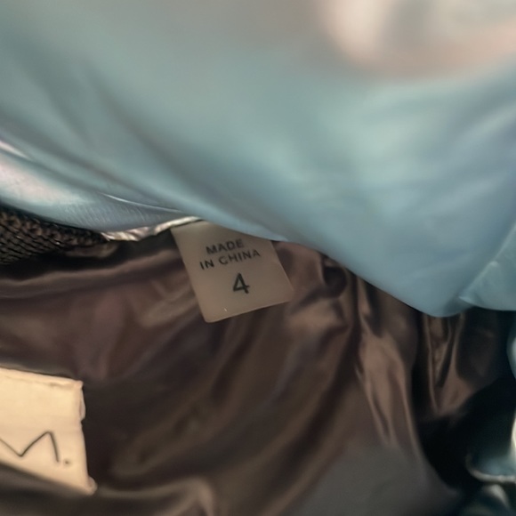 Sam Metallic Blue Freestyle Jacket Size 4 - Picture 3 of 10